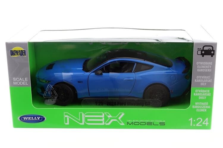 Kovový model auta Ford Mustang GT v měřítku 1:24