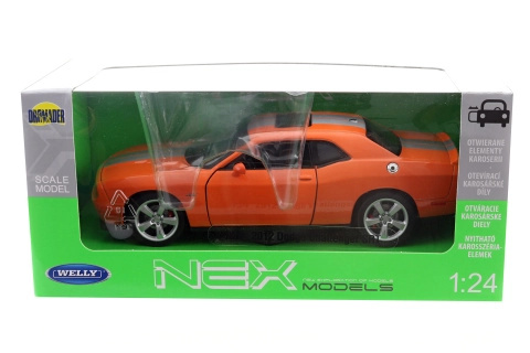 2012 dodge challenger srt model 1:24