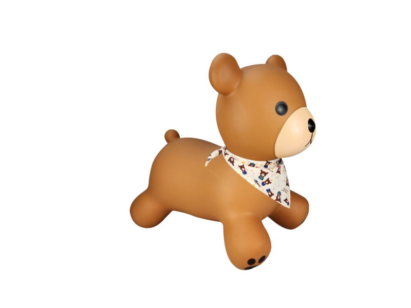 Hopsadlo medvěd pro děti s pumpičkou