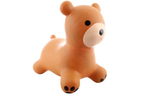 Hopsadlo medvěd pro děti s pumpičkou