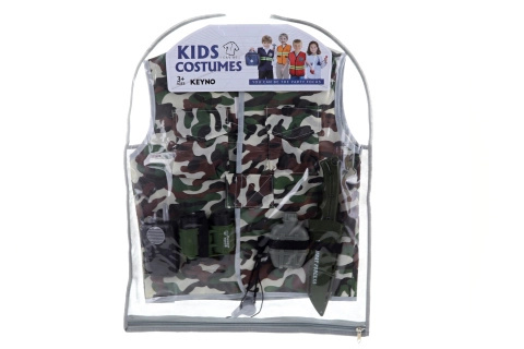 Dětský kostým vojáka se sadou doplňků