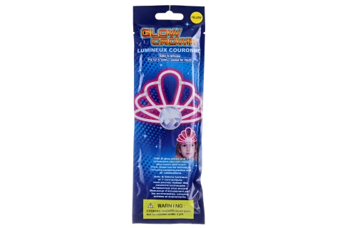 Svítící korunka do vlasů na párty