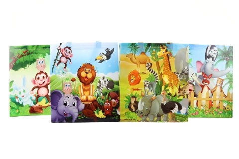 Dárková taška se safari zvířátky
