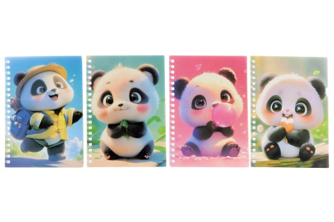 Zápisník Panda s propiskou