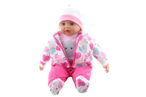 Miminko holčička se sloníkem 50 cm