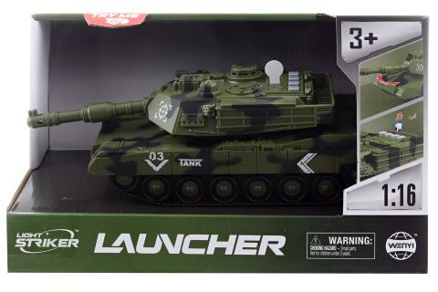 Tank se světlem a zvukem