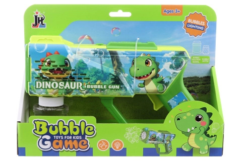 Dino bublifuková pistole na baterie