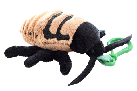 plyšový šváb syčící – klíčenka 10 cm