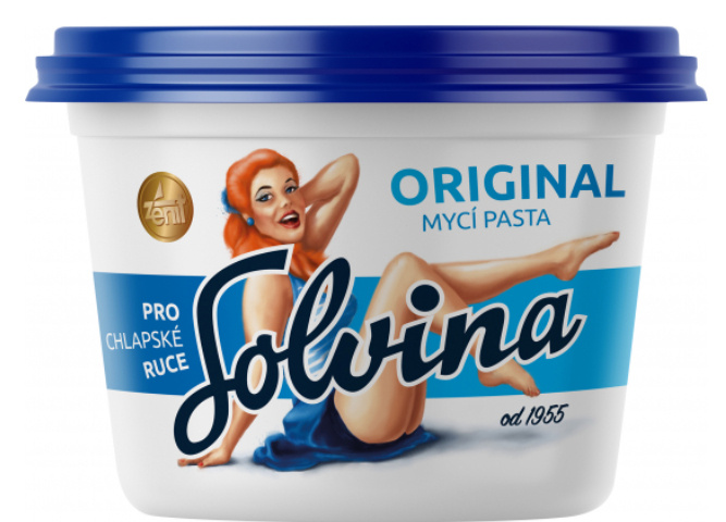 Mycí pasta Solvina - Original, 450 g