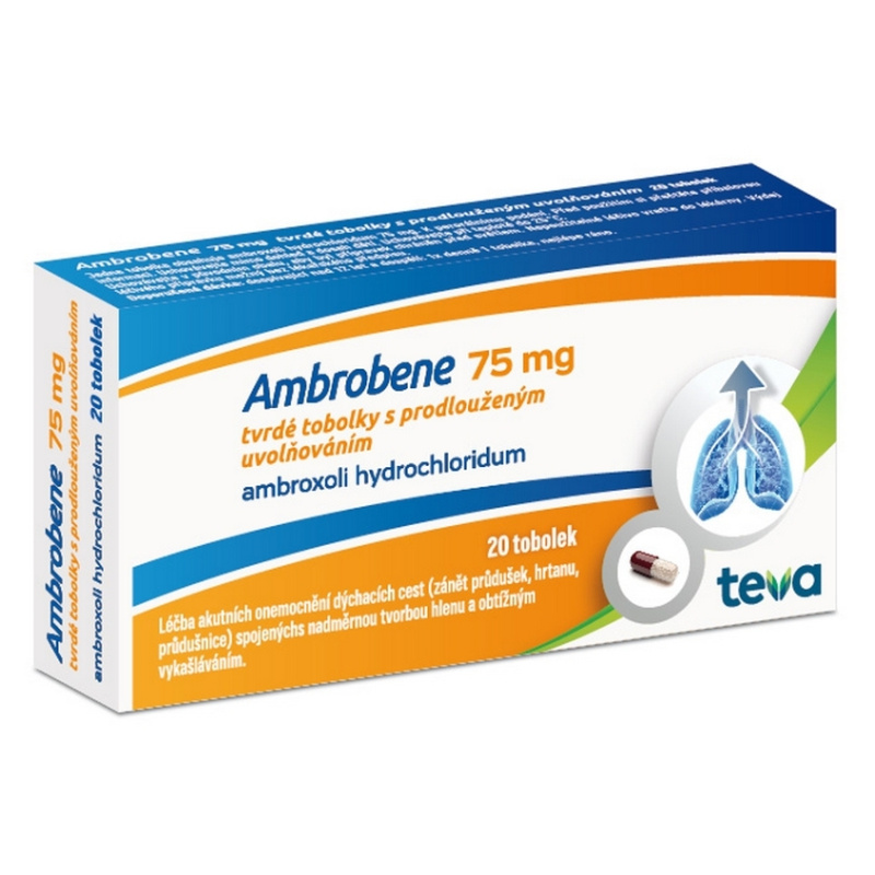 AMBROBENE 75 mg tobolky s prodlouženým uvolňováním 20 kusů