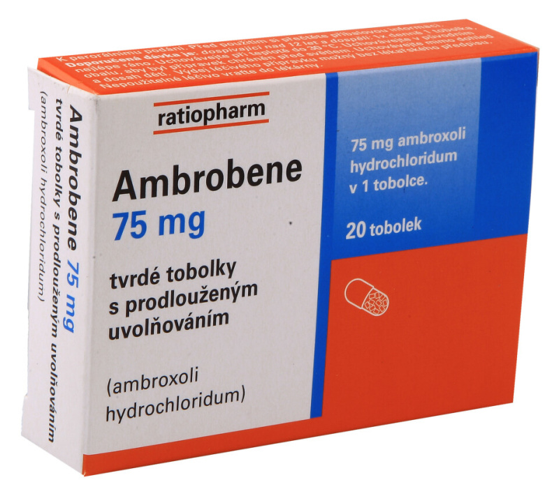 AMBROBENE 75 mg tobolky s prodlouženým uvolňováním 20 kusů