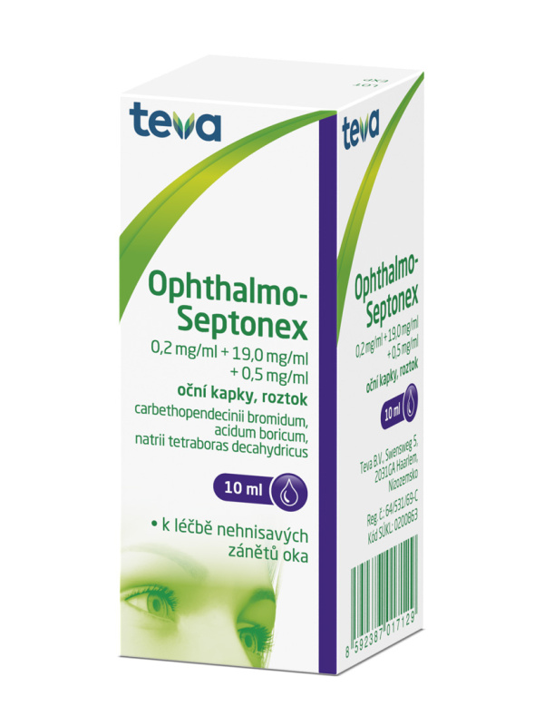 OPHTHALMO-SEPTONEX Oční kapky, roztok 1X10ML