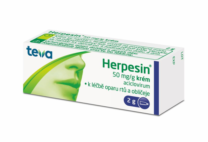 HERPESIN 50MG/G krém 2G