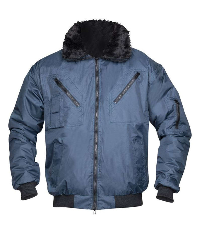 Bunda zimní HOWARD pánská, modrá vel.L