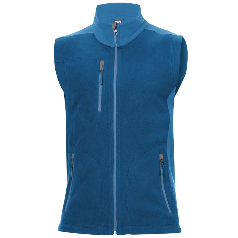 Vesta fleece MARTIN pánská modrá vel.3XL