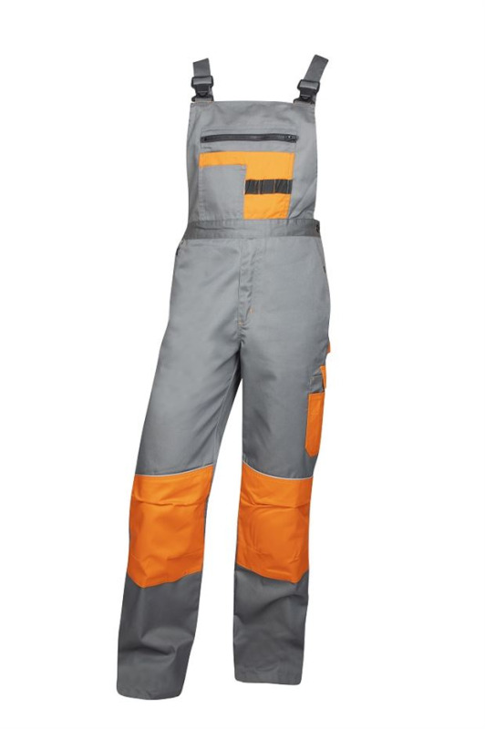 Kalhoty lacl 2strong 03 šedo-oranžové vel.60