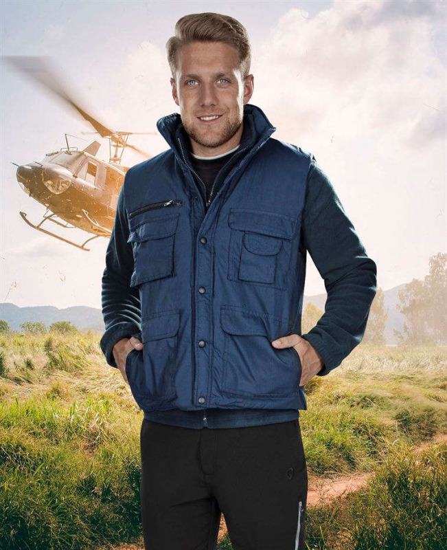 Vesta TONY pánská, modrá vel.4XL