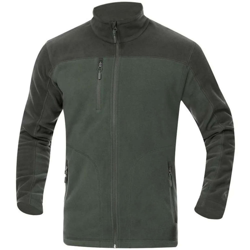 Mikina fleece MICHAEL pánská, zelená vel.M