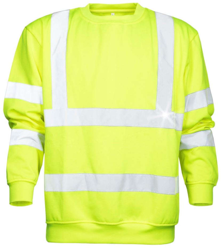 Mikina hi-viz žlutá REF301 vel.S
