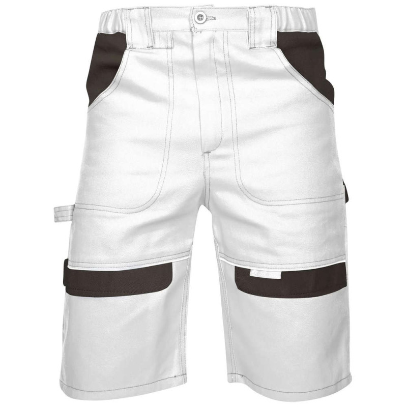Kraťasy COOL TREND bílo-šedé vel.46