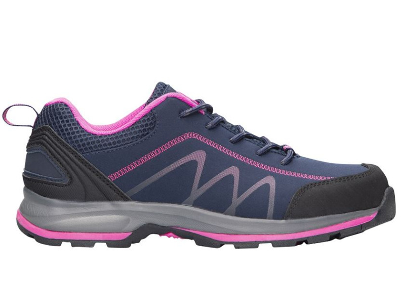 Dámská softshellová polobotka BLOOM navy/pink vel.41