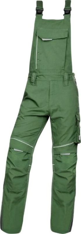 Kalhoty s laclem URBAN zelené vel.56