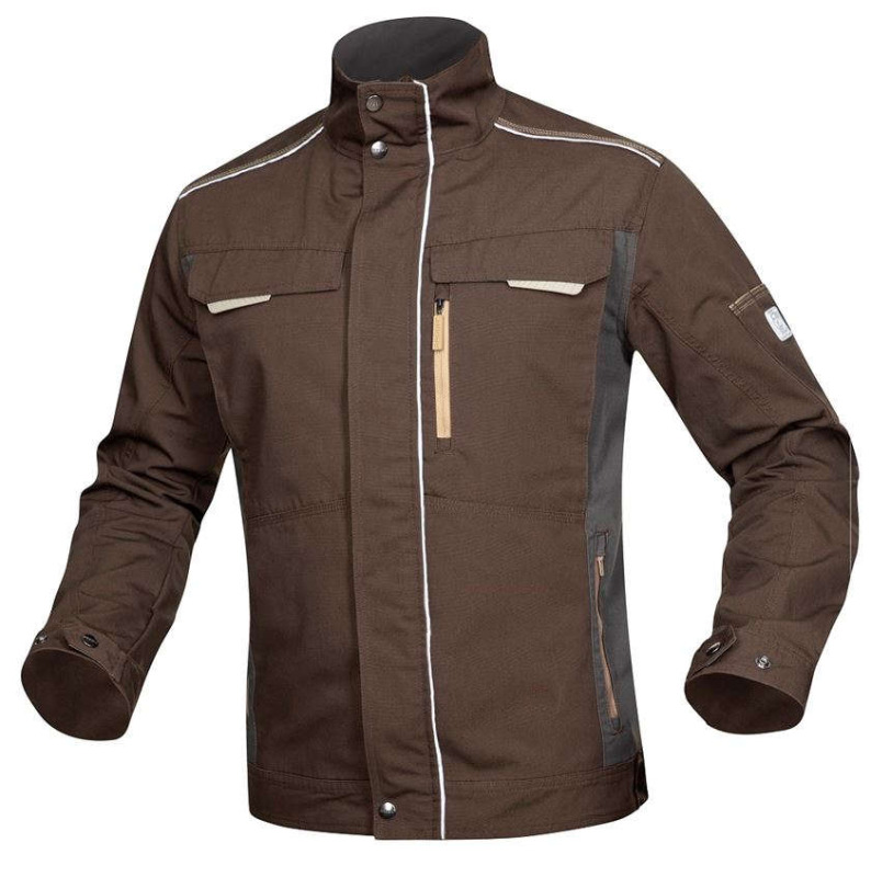 Blůza URBAN hnědá vel.4XL