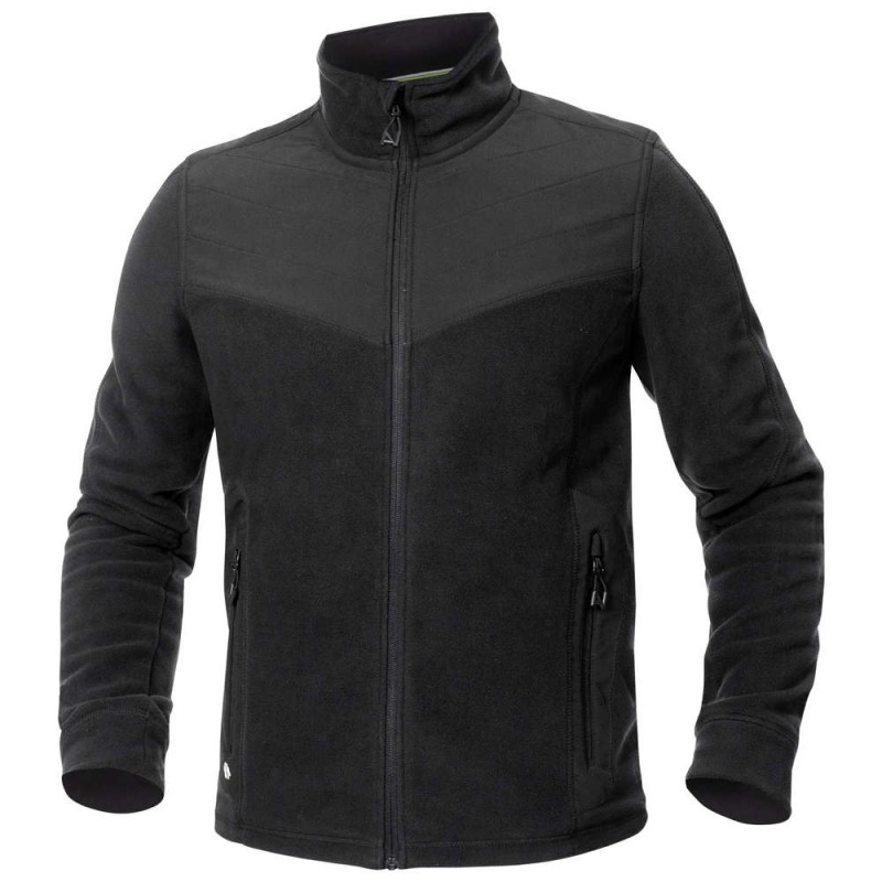 Mikina SoftFLEECE COMBO černá vel.2XL