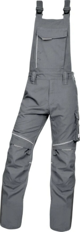 Kalhoty s laclem URBAN šedé vel.48