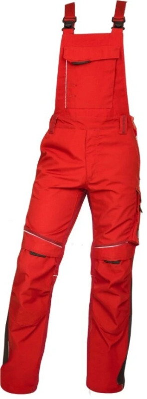Kalhoty s laclem URBAN  červené vel.60