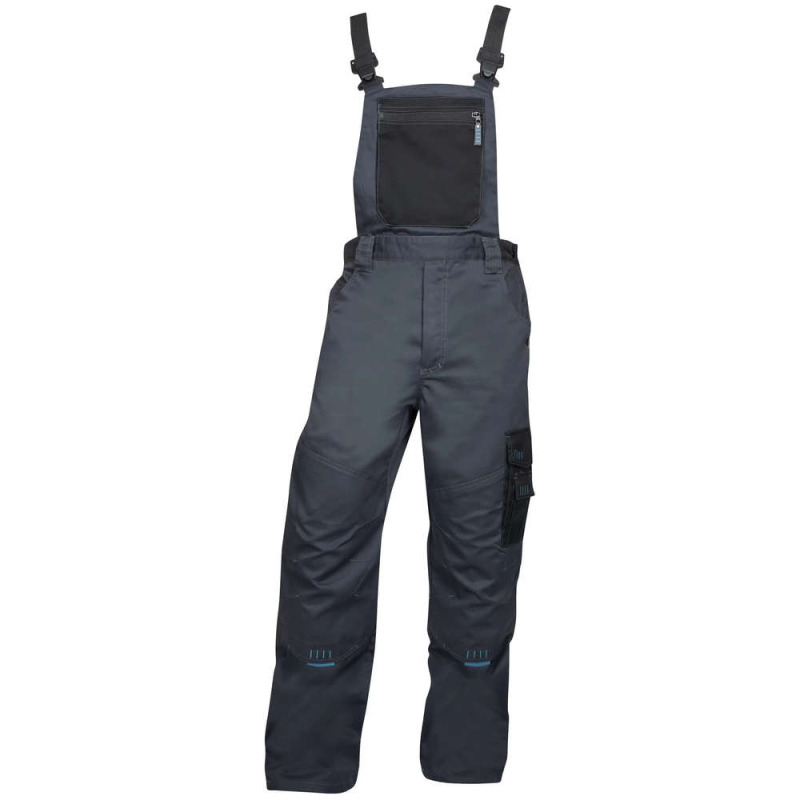 Zkrácené Kalhoty lacl 4TECH 03 šedo-černé, 170 cm vel.S