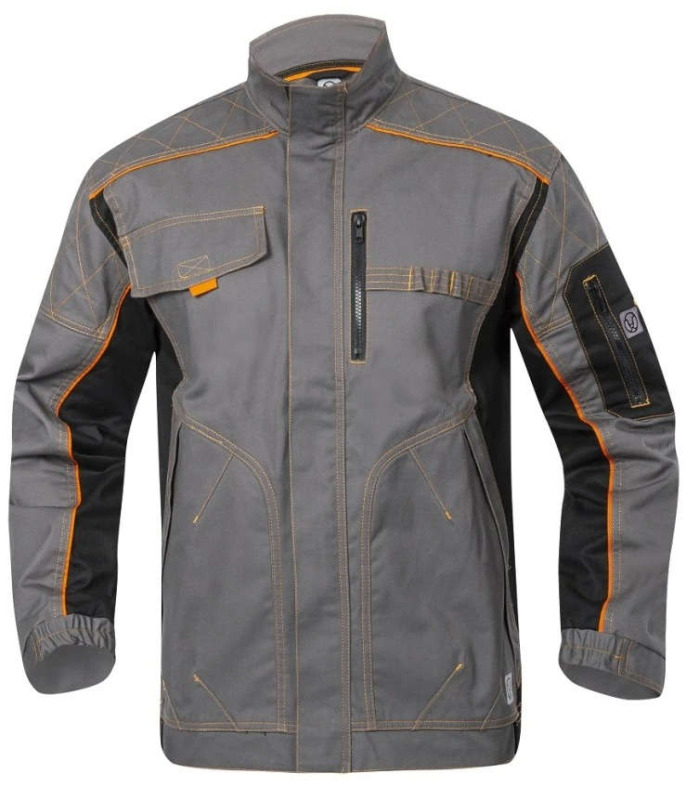 Blůza VISION šedo-oranžová vel.3XL