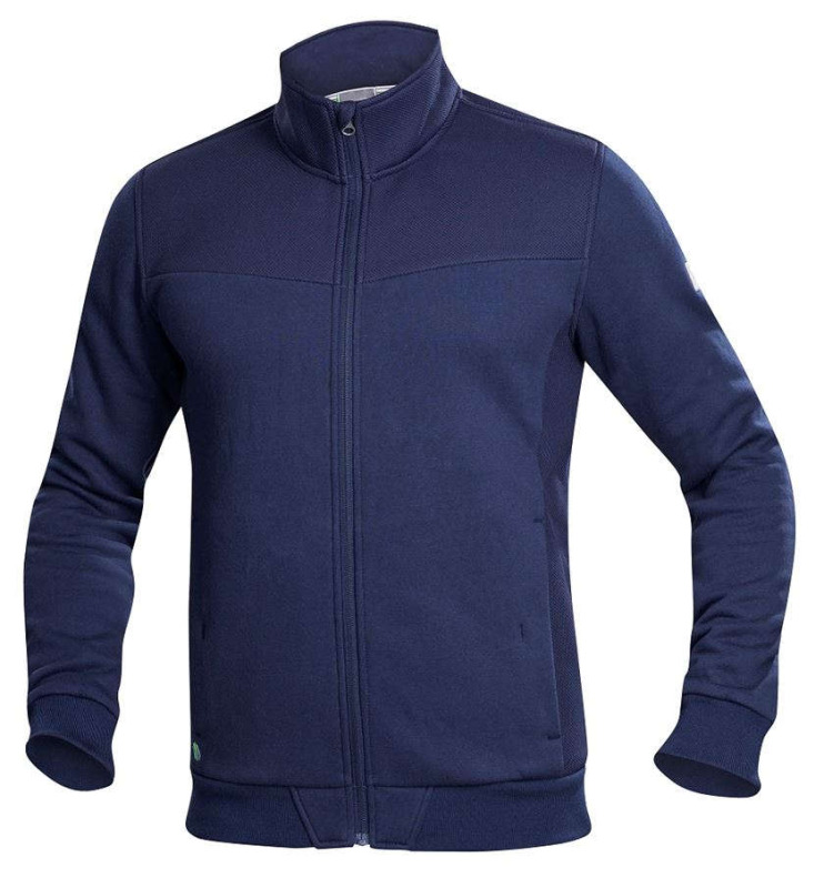 Mikina M007 modrá vel.4XL