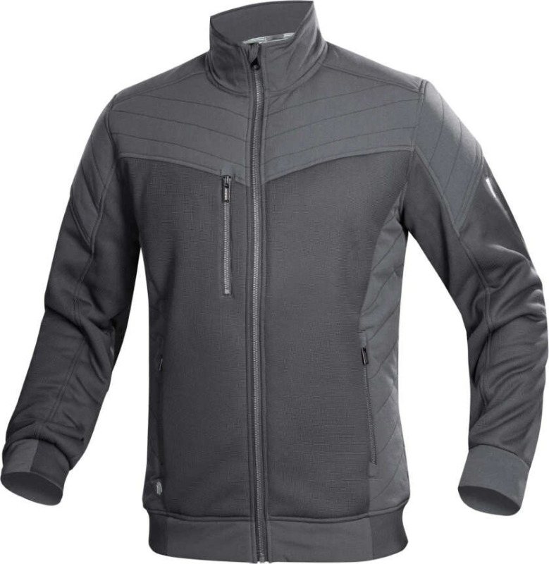 Bunda HYBRID tmavě šedá vel.3XL