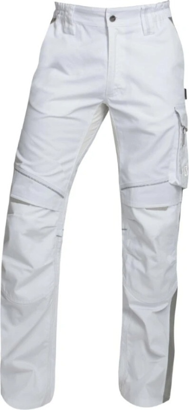 Kalhoty URBAN+ bílé zkrácené 170-175 cm vel.2XL