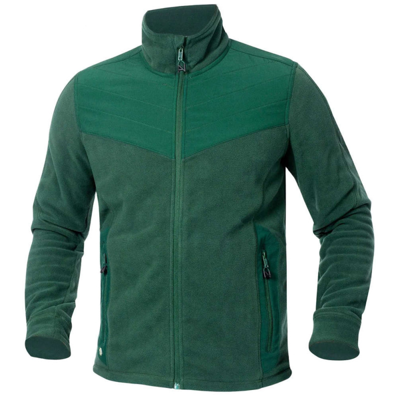 Mikina SoftFLEECE COMBO zelená vel.XL