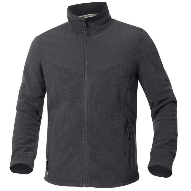 Mikina SoftFLEECE COMBO tmavě šedá vel.M