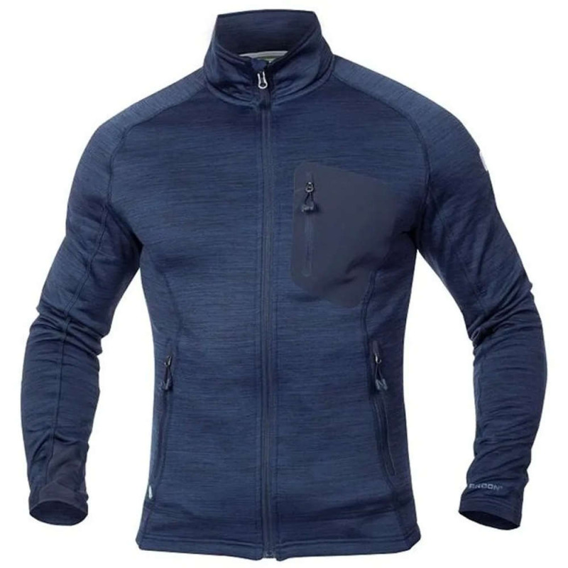 Mikina BREEFFIDRY melange tmavě modrá vel.2XL