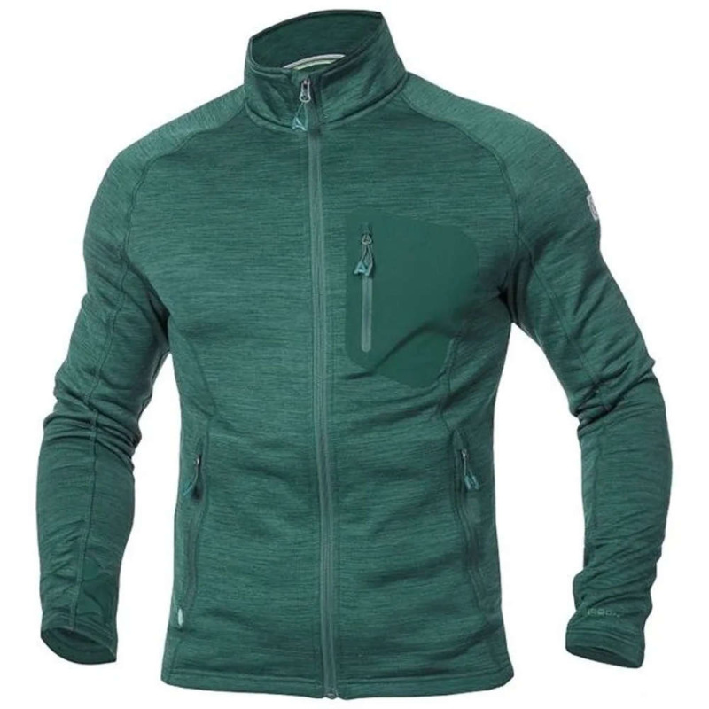 Mikina BREEFFIDRY melange zelená vel.4XL