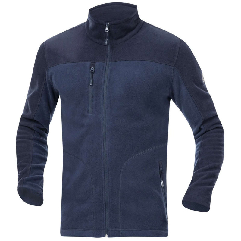 Mikina fleece MICHAEL pánská, tmavě modrá vel.S