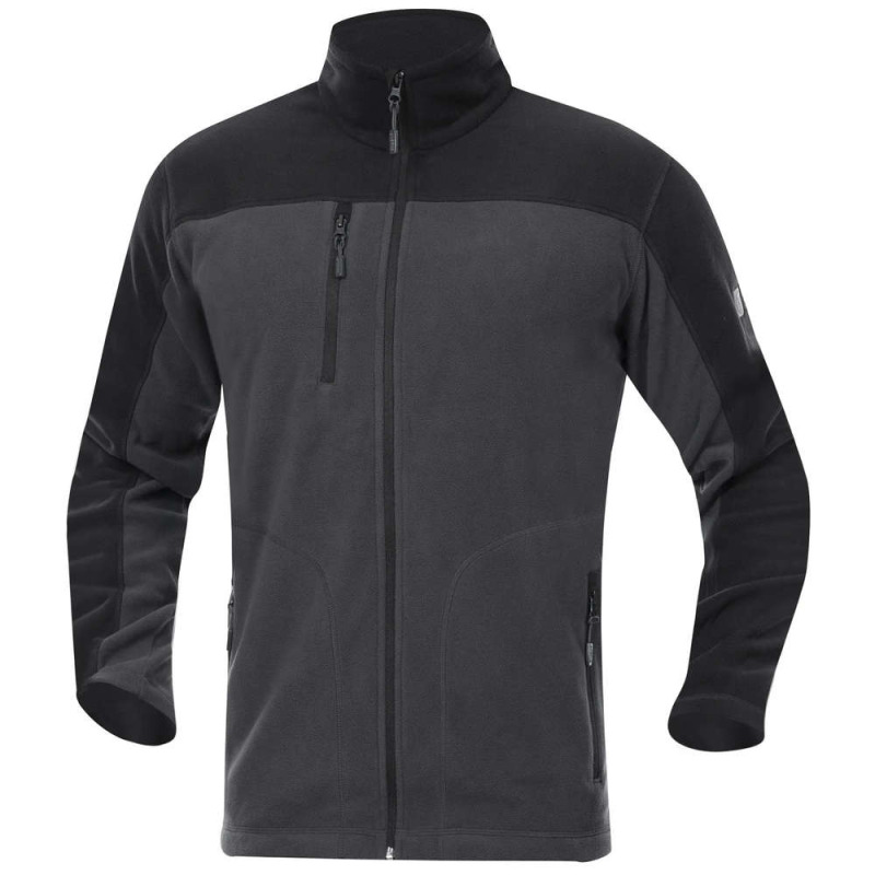Mikina fleece MICHAEL pánská, tmavě šedá vel.L