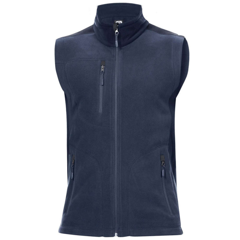 Vesta fleece MARTIN pánská tmavě modrá vel.M