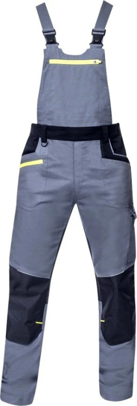Kalhoty s laclem 4Xstretch® šedé vel.62