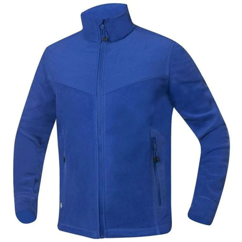 Mikina SoftFLEECE COMBO středně modrá royal vel.M