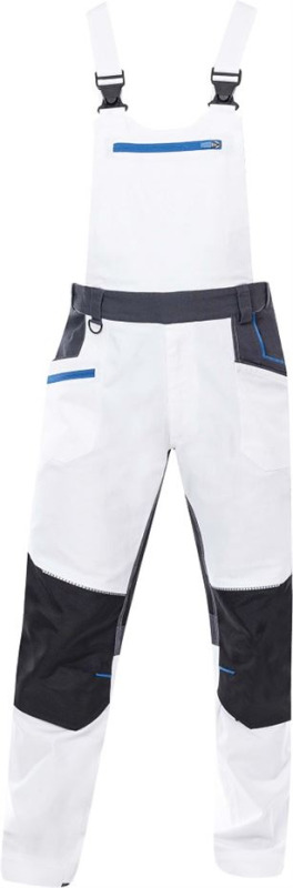Kalhoty s laclem 4Xstretch® bílé vel.62