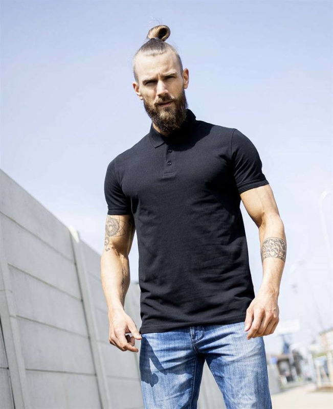 Polokošile ZIDYN černá vel.4XL
