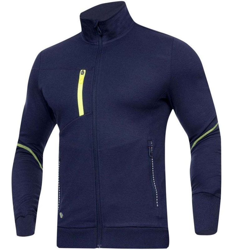 Strečová mikina CITYCONIC® tmavě modrá vel.M