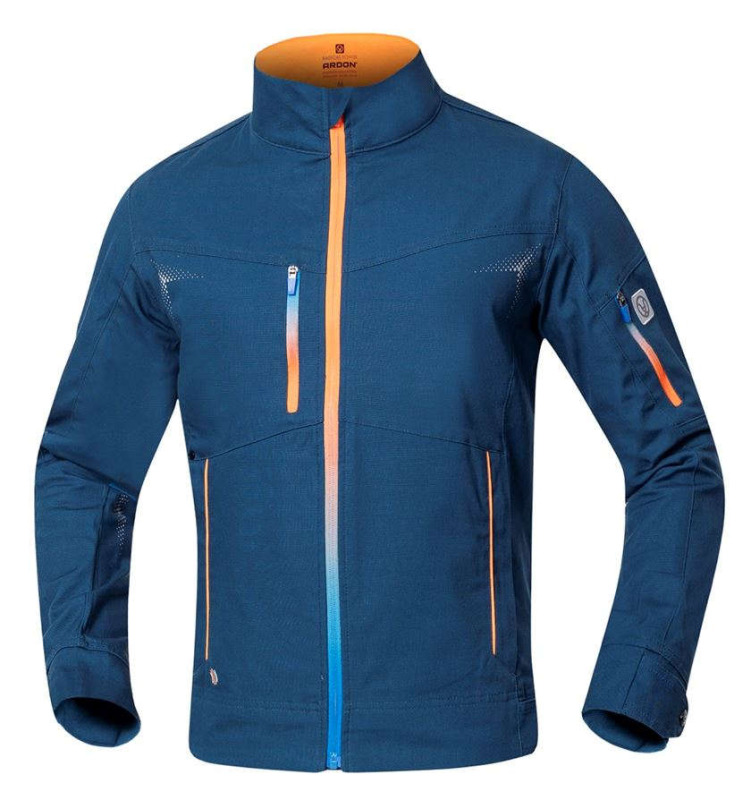 Blůza CREATRON® modrá neon vel.4XL