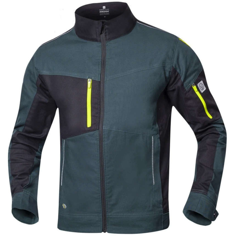 Blůza 4Xstretch® tmavě zelená vel.4XL