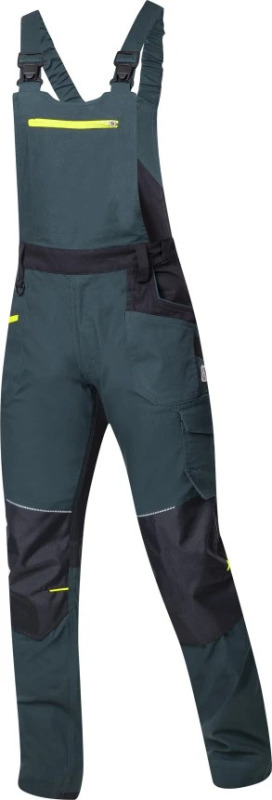 Kalhoty s laclem 4Xstretch® tmavě zelená vel.54